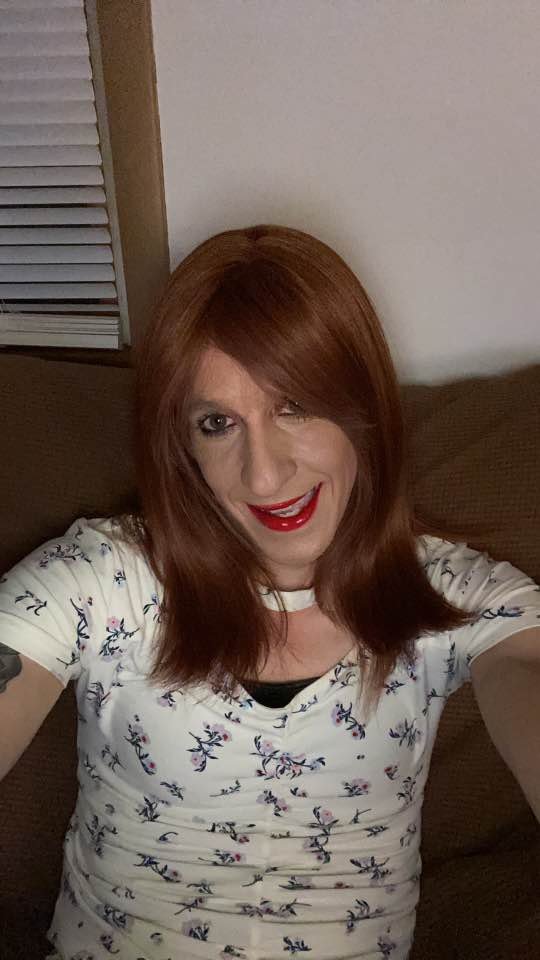 Sissy Paige April smiles happily when getting shared & jerked off to - kik: sissypaigeapril - #9qmpgszF