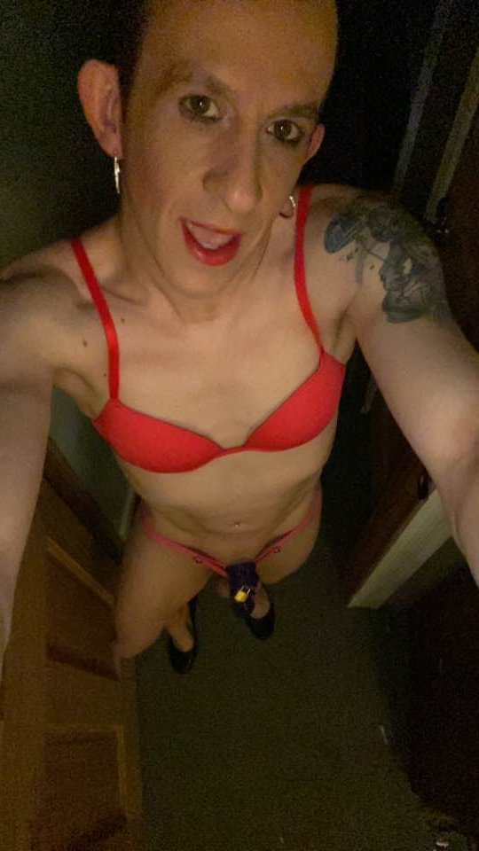 Sissy Paige April smiles happily when getting shared & jerked off to - kik: sissypaigeapril - #xeQpsRLu
